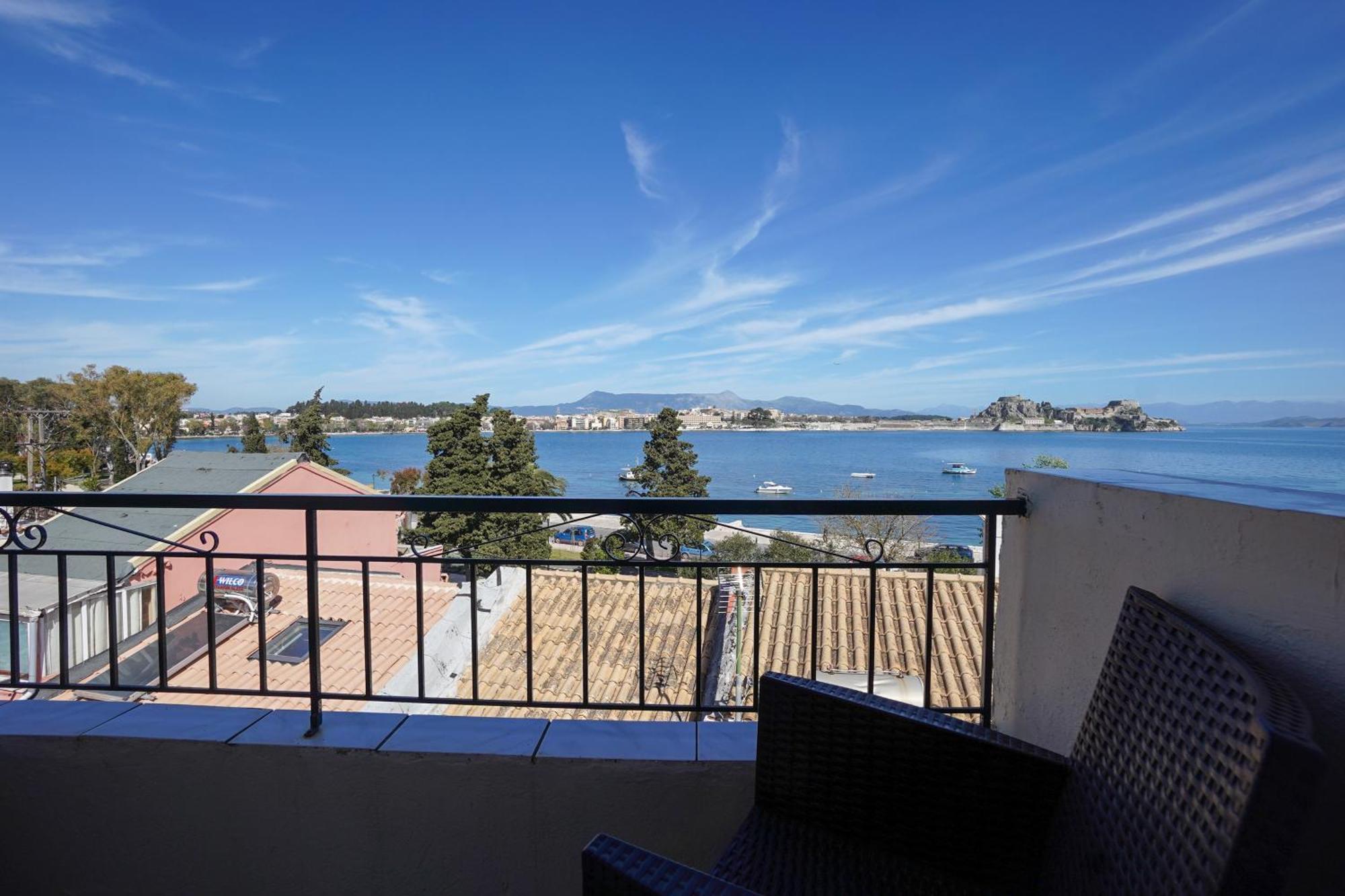 Anemomilos Sea View Penthouse Corfu  Zewnętrze zdjęcie