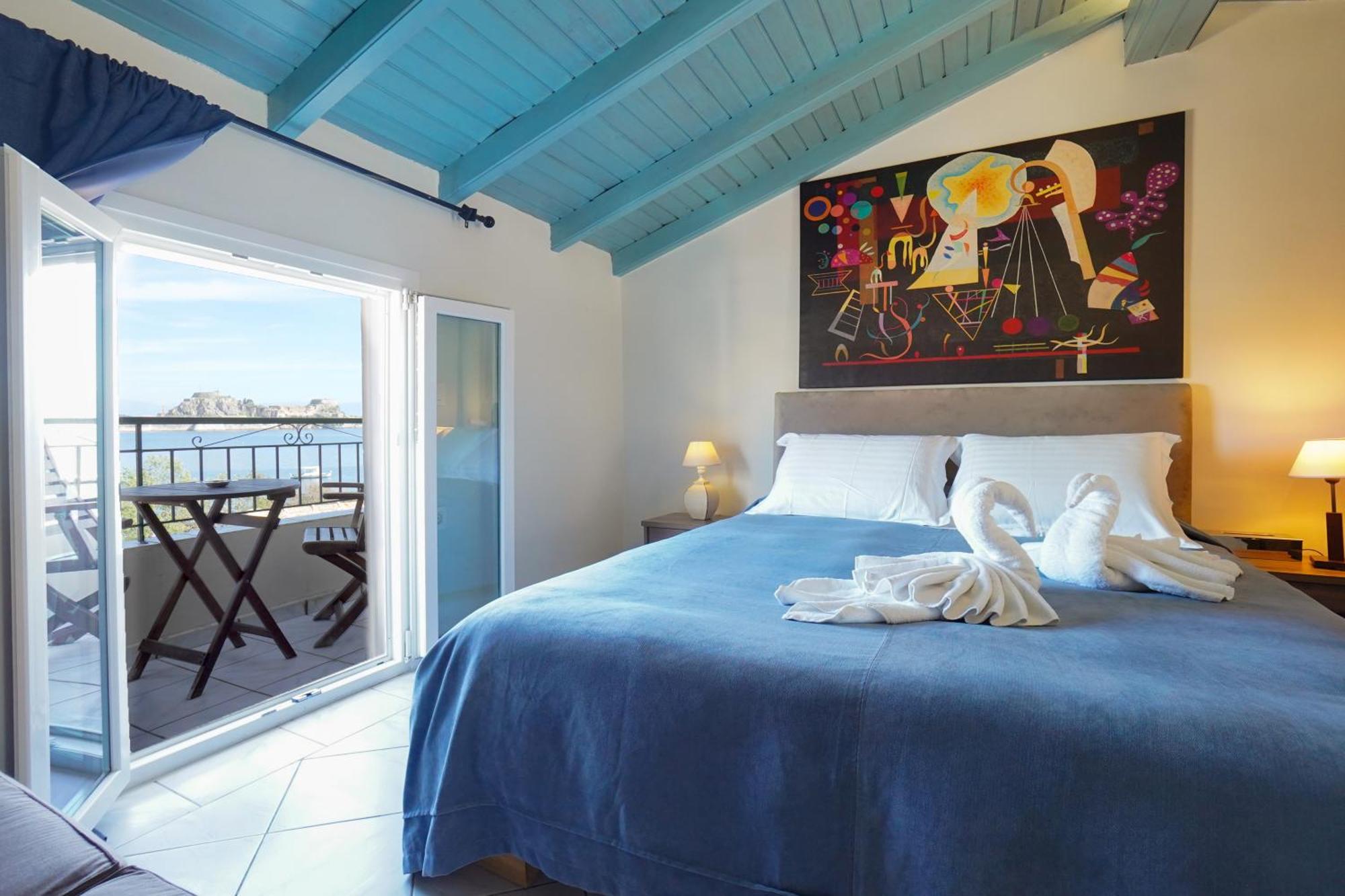 Anemomilos Sea View Penthouse Corfu  Zewnętrze zdjęcie