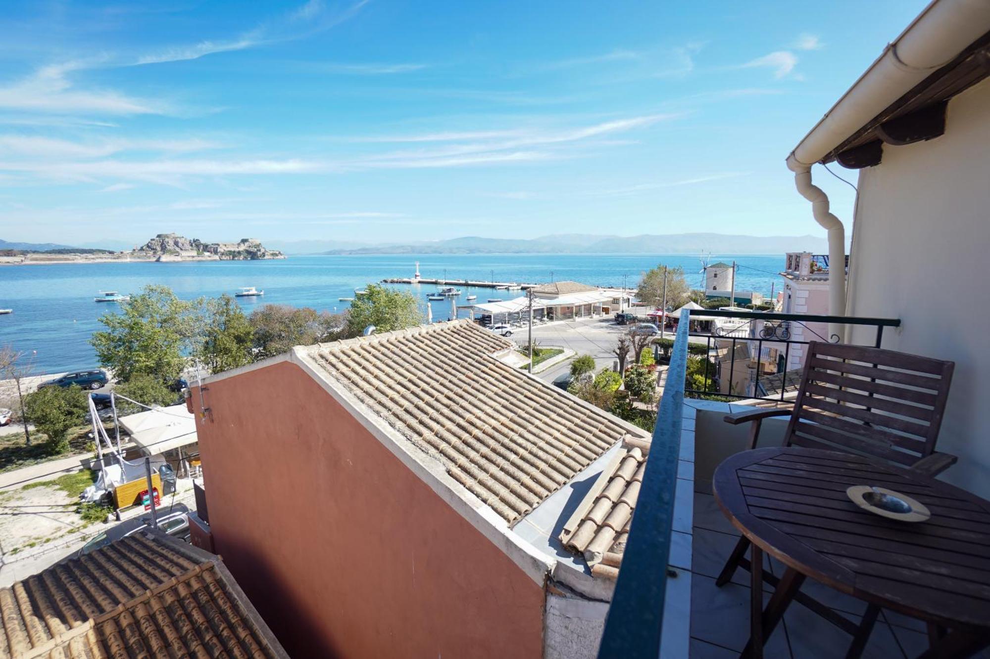 Anemomilos Sea View Penthouse Corfu  Zewnętrze zdjęcie