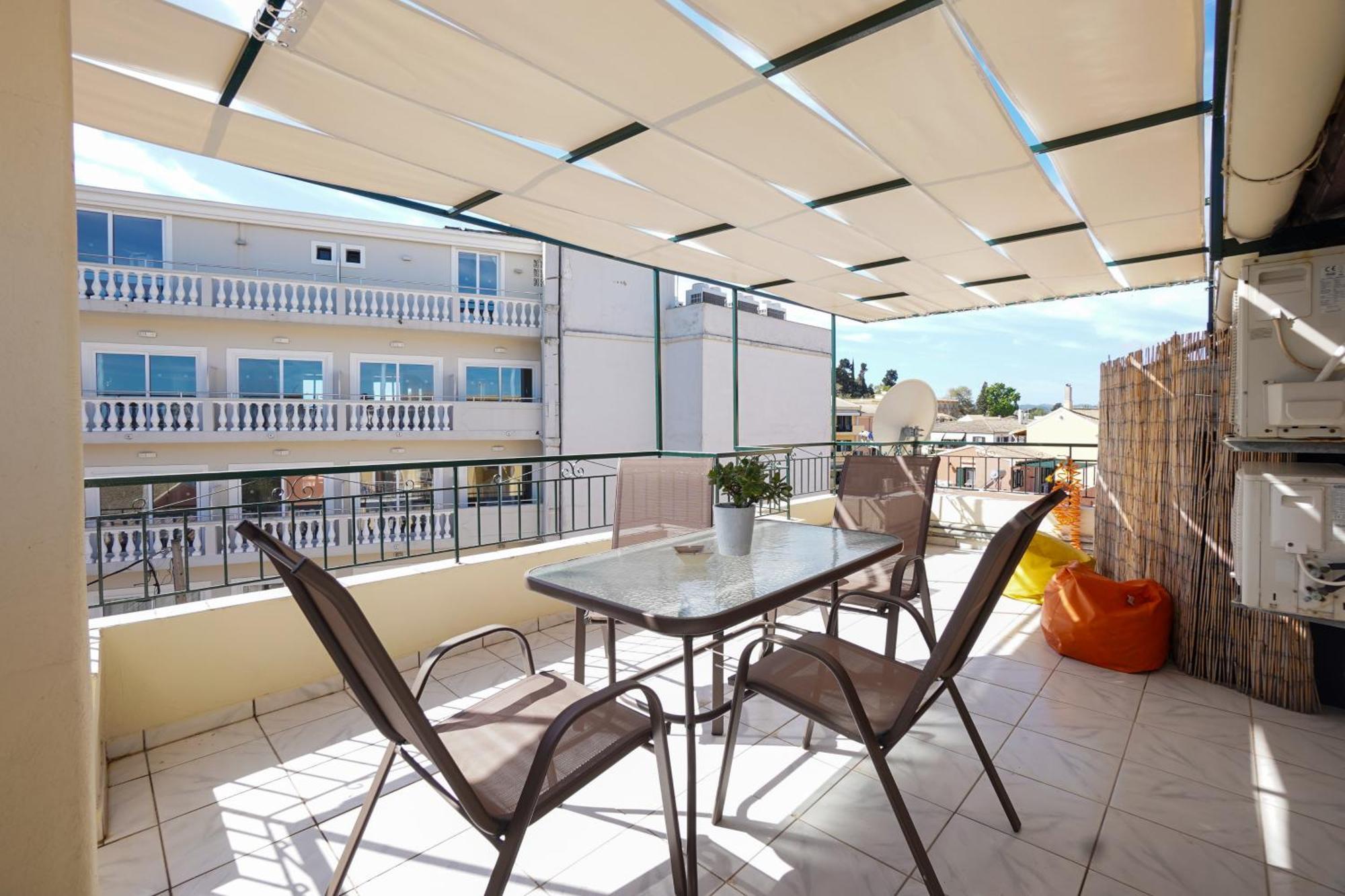 Anemomilos Sea View Penthouse Corfu  Zewnętrze zdjęcie