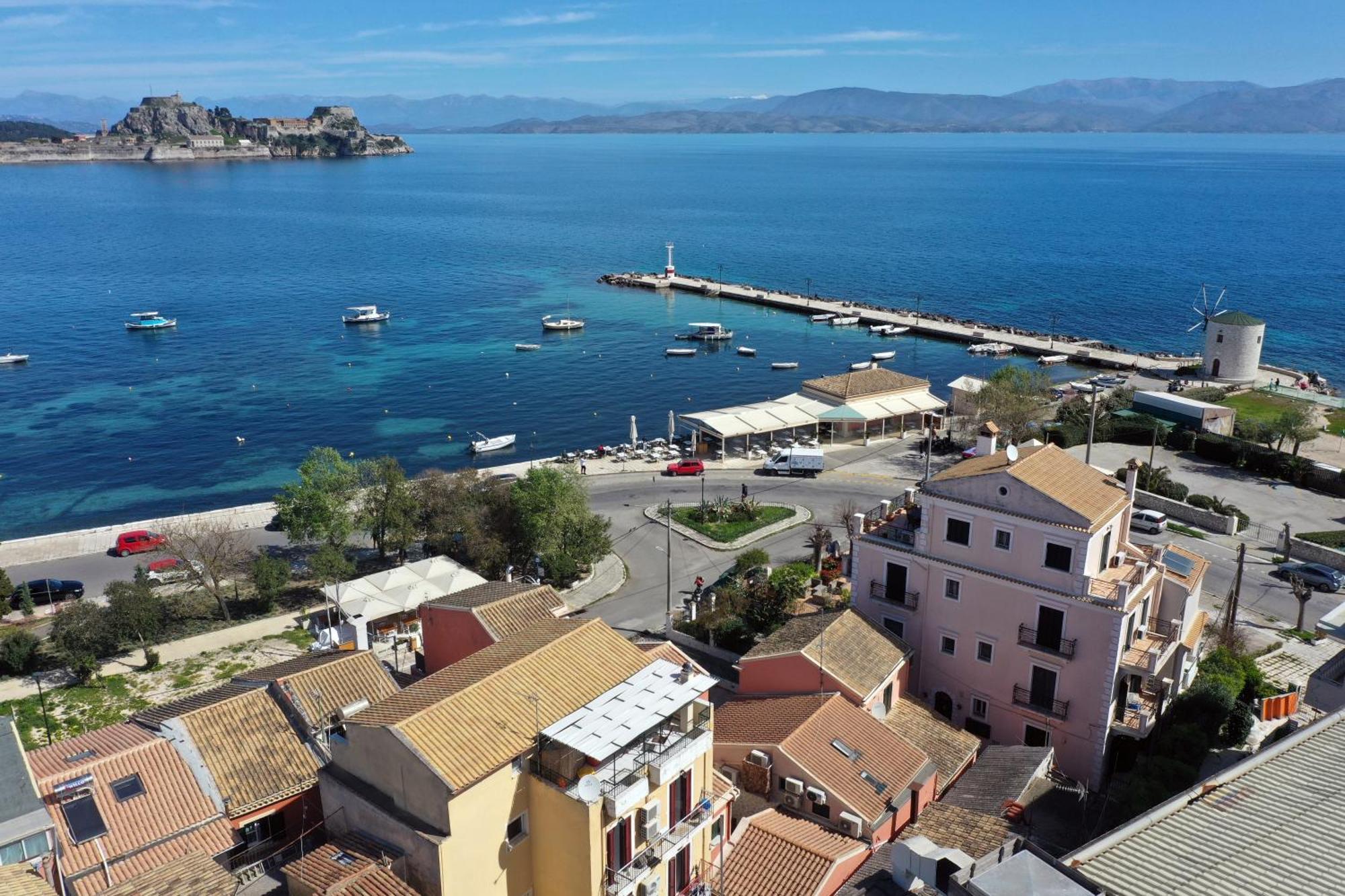 Anemomilos Sea View Penthouse Corfu  Zewnętrze zdjęcie