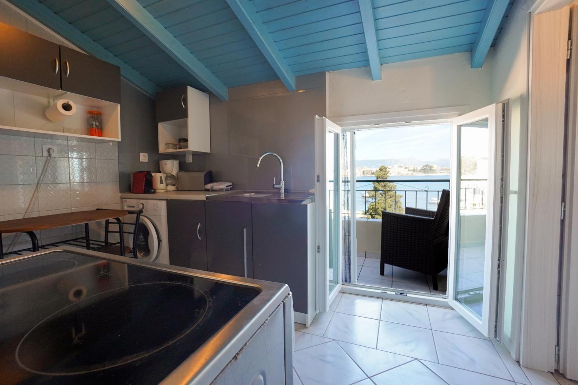 Anemomilos Sea View Penthouse Corfu  Zewnętrze zdjęcie