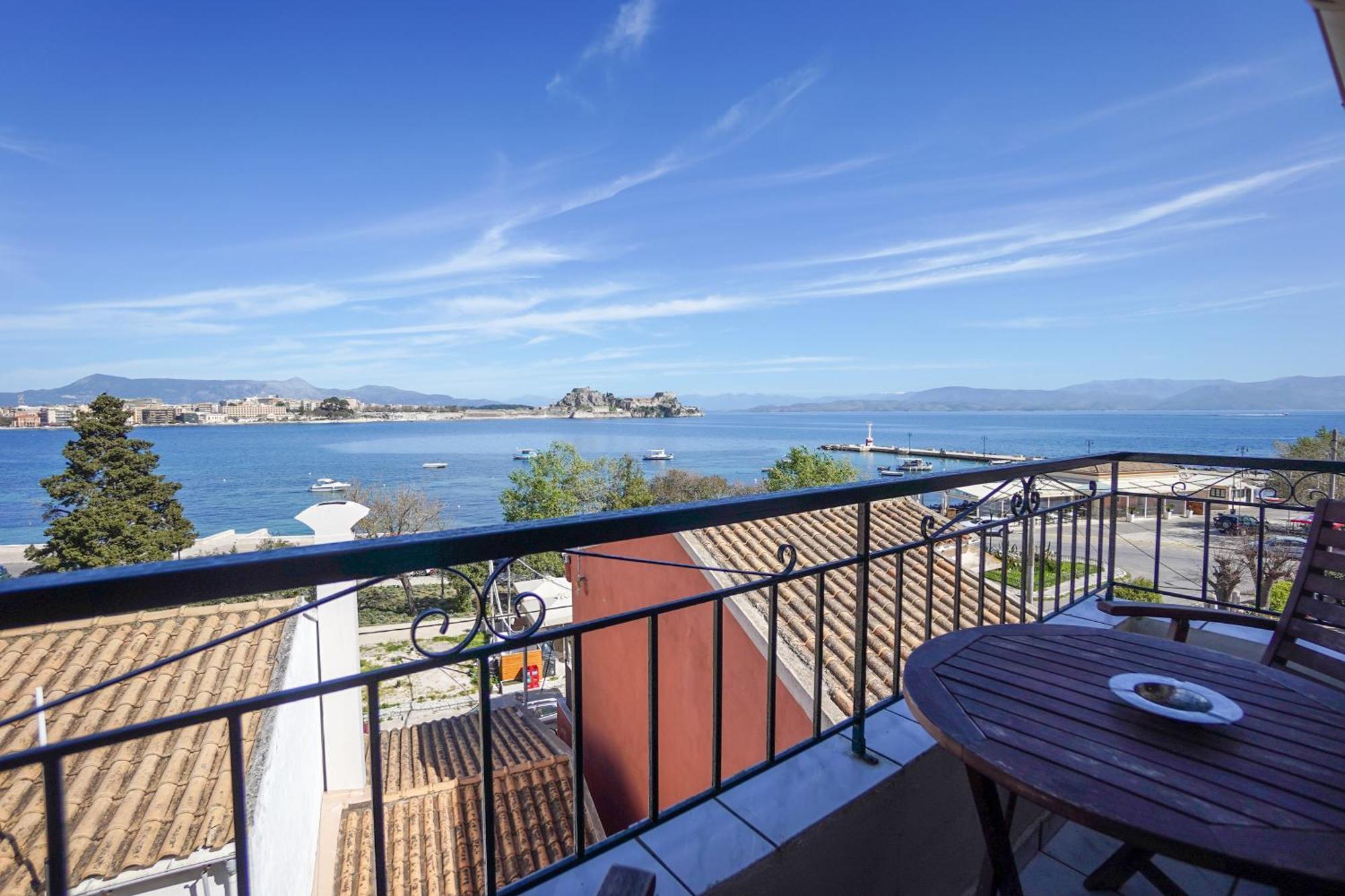 Anemomilos Sea View Penthouse Corfu  Zewnętrze zdjęcie