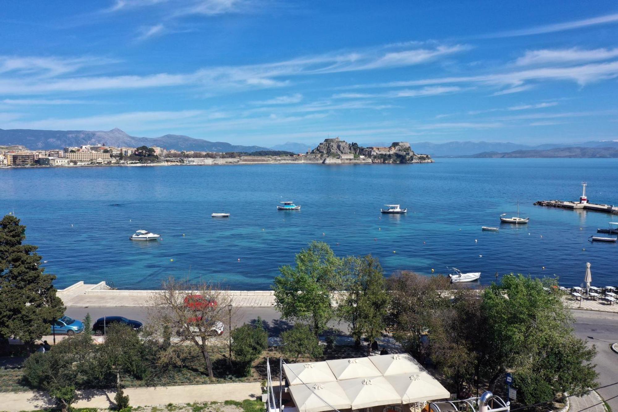 Anemomilos Sea View Penthouse Corfu  Zewnętrze zdjęcie